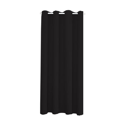 Blackout Door Curtains | Thermal Insulated Eyelet Curtain Panel - Privacy & Noise Reducing