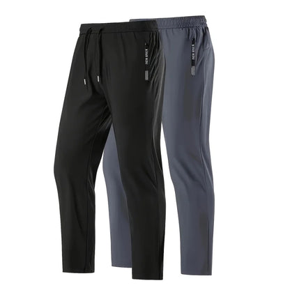 Quick Drying Sweatpants - Breathable Running Pants With Elastic Waistband Joggers