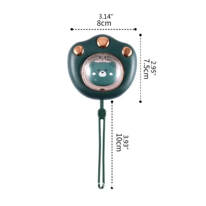 Cute Mini Cat's Claw Hand Warmer Rechargeable 2 Heat Levels Electric Heater Portable Pocket Warmer Students