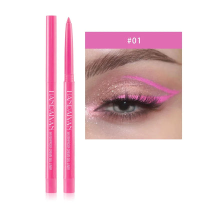 Matte Eyeliner Pencil - Waterproof Gel Pencil With 20 Colorful Shades | Long Lasting, Quick Dry