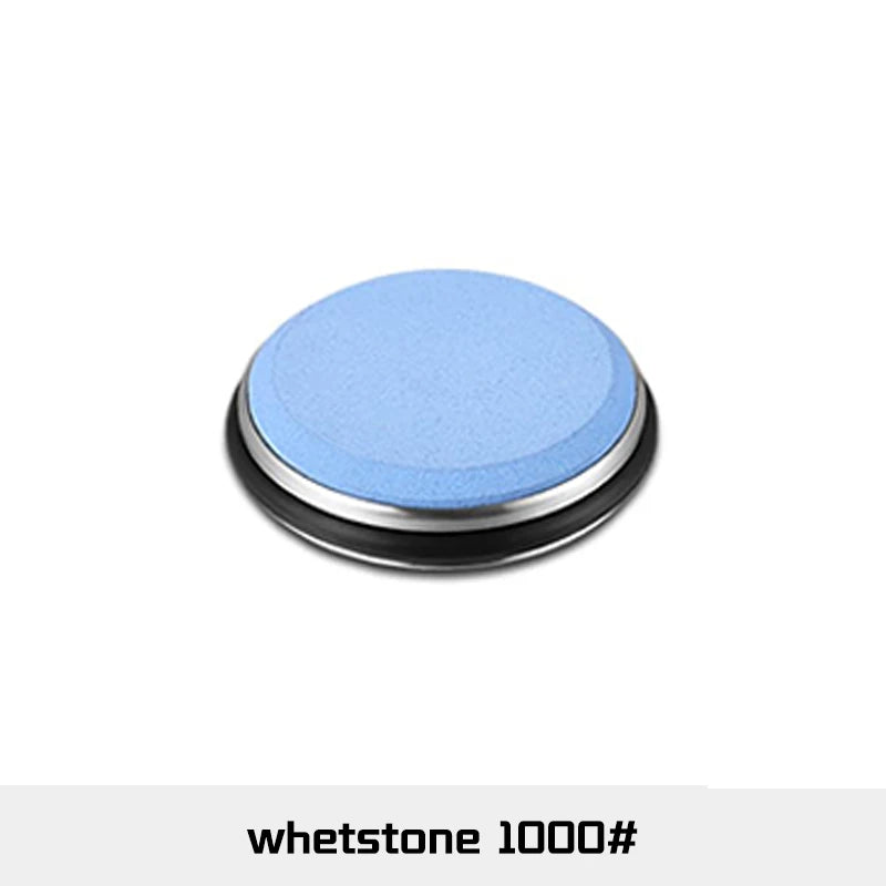 Rolling Knife Sharpener | Double Sided Diamond Sharpening Stone with Magnetic Angle