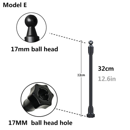 Flexible Arm Monopod Selfie Stick Rod Mount Holder Stands for Mobile Phones for Gopro Hero DJI OSMO Insta 360 Cameras Tripod