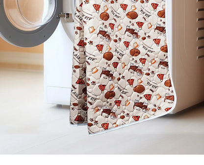 BIAI Winter New non-slip Mat for Pets Waterproof Dog Pee Pad Breathable Cat Mat Washable Pet Diaper Pad High Absorbent Pet Mat