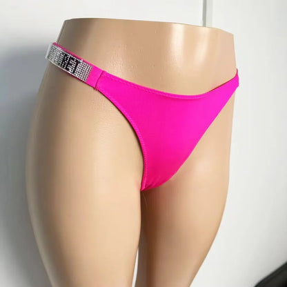 3PCS Victoria's Secret Lace Thongs Woman Comfortable Breathable Panty High Waist Women Underwear Sexy Lingerie Panties Seamless