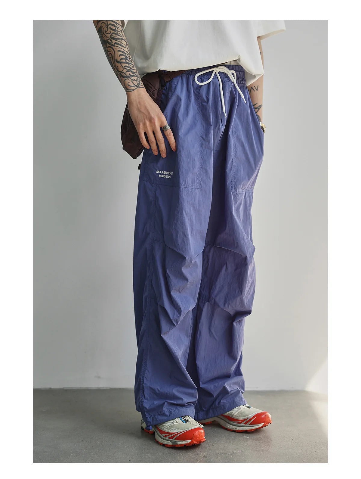Lightweight Quick Dry Outdoor Work Trousers For Men Women Summer Casual Loose Straight Leg Long Pants Mountain Hiking Bottoms