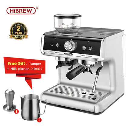 HiBREW Barista Pro Espresso Machine - 20 Bar Bean to Cup Coffee Maker for Cafes and Restaurants