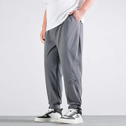 10XL Casual Pants Mens Straight Loose Trousers Men Clothing Elastic Waist Quick Dry Pants Summer Fashion Oversized Joggers Pants