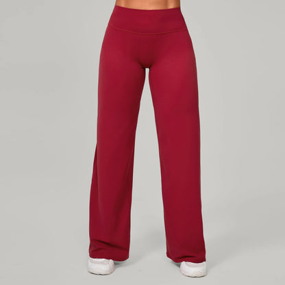 Women Yoga Pants – Soft Stretchy Fabric Full Length Leggings With Elastic Waist