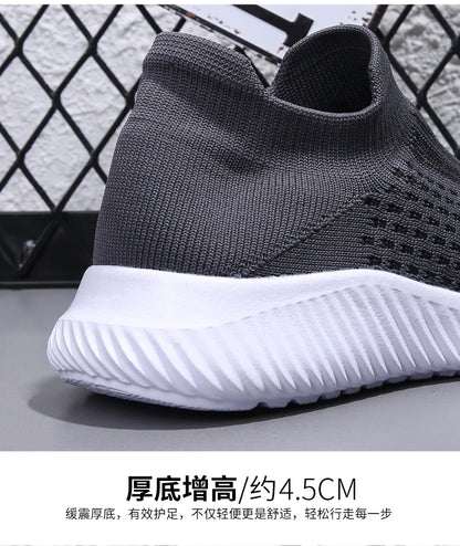 Outdoor Super Light Men Sneakers Fashion Breathable Running Sport Shoes Quality Slip-on Unisex Athletic Footwear 2022 Hot Sale