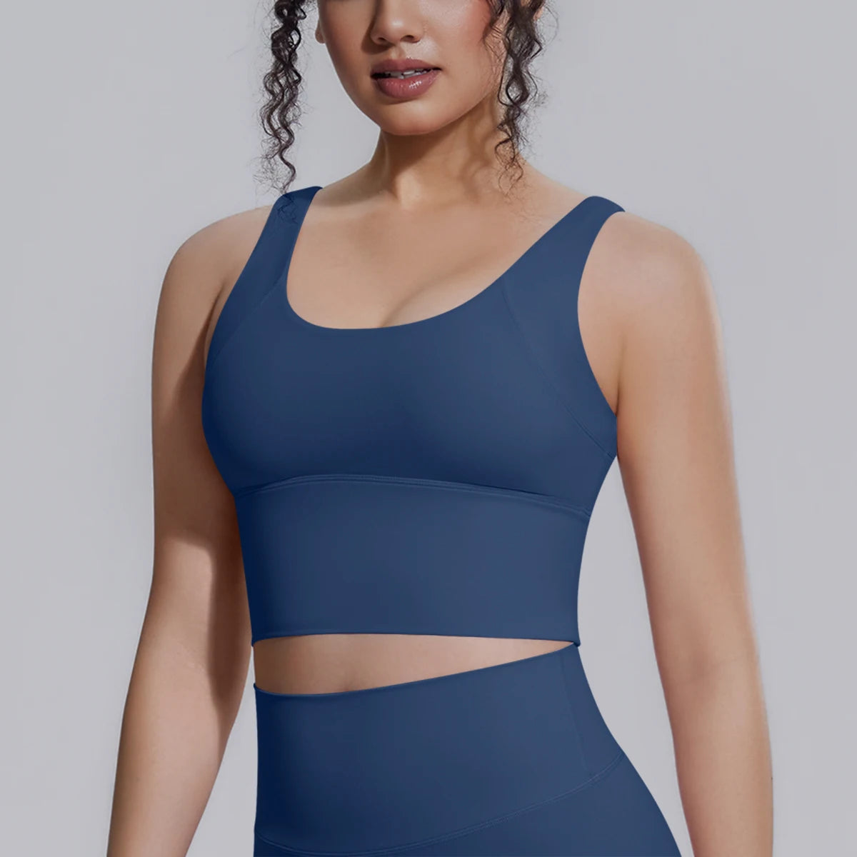New Backless Yoga Vest for Woman Yoga Underwear with Chest Pad Summer Breathable Workout Top Running Shockproof Sports Bra