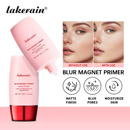 Blur Magnet Primer Base Makeup Smooth Pore Coverage Foundation Moisturizes Even Skin Tone Matte Finish Base Primer Cosmetic