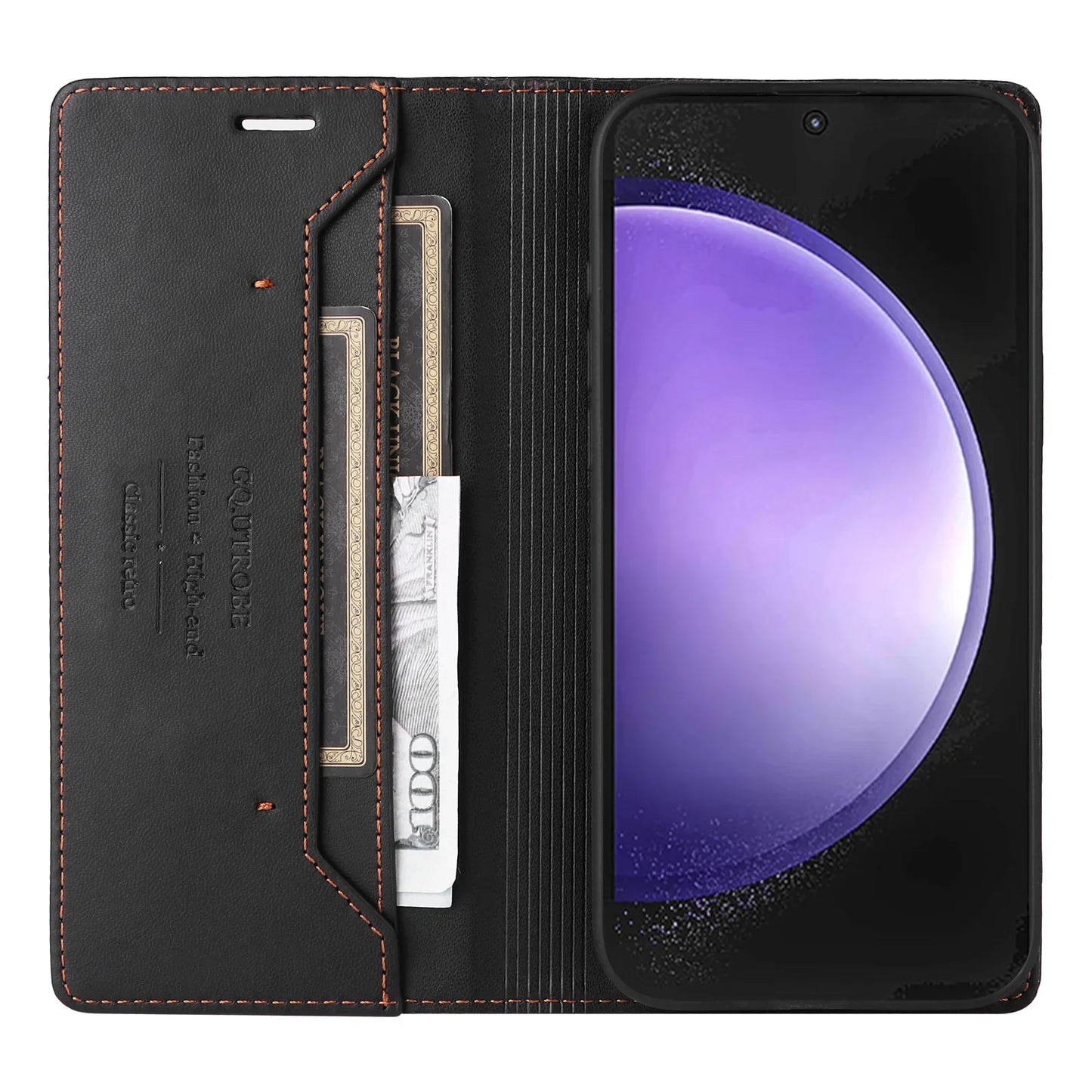 Flip Leather Case for Samsung Galaxy S26 S25 S24 S23 FE S22 S21 S20 Plus Note20 Ultra A17 A37 A16 A36 A56 A26 Wallet Phone Cover