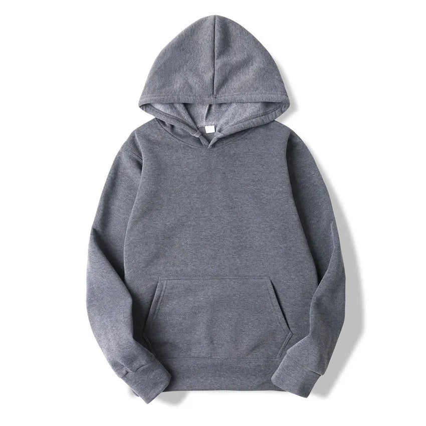 Men's Hoodies - Casual Fleece Hoodie With Hooded Sweatshirt, Regular Fit Pullover