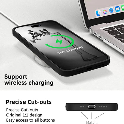 Liquid Silicone Case for iPhone 17 16 15 14 13 12 11 Pro Max 12 Mini iPhone 16 Plus 16e 17 Air Soft Protective Shockproof Cover