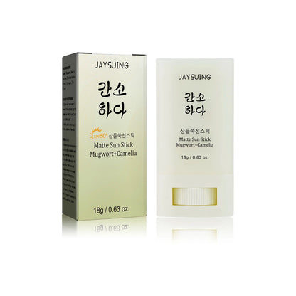 Face Body Sunscreen Matte Sun Stick Spf 50+ Uv Protective Refreshing Hydrating Waterproof Solar Blocker Isolation Sunblock Cream