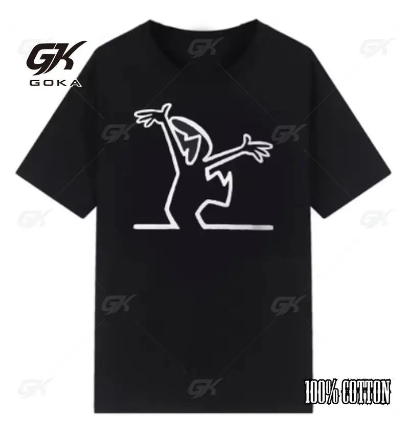 Summer T Shirts for Men Balum La Linea Funny Graphic Tshirt Cotton Comfortable Premium Camisetas Unisex Streetwear Fashion