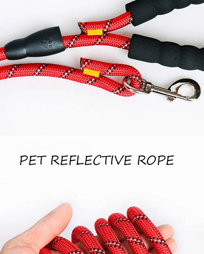 150/200/300cm Strong Dog Pet Leash Reflective Leash Large Small Dog Leash Golden Retriever Explosion Proof Punching Dog Harness