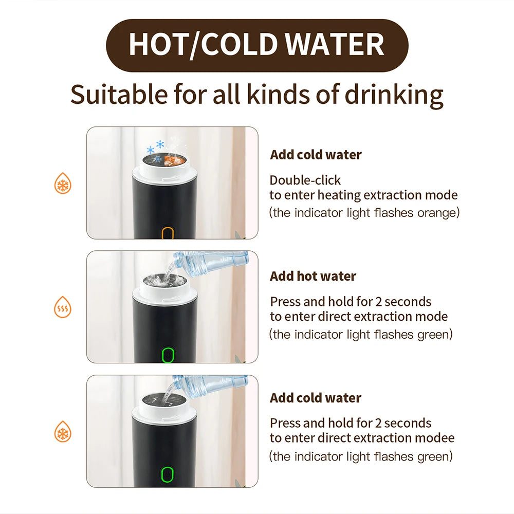 Portable Wireless Espresso Coffee Maker - 3-in-1 Travel Car Home Camping - ZOOMNSTORE