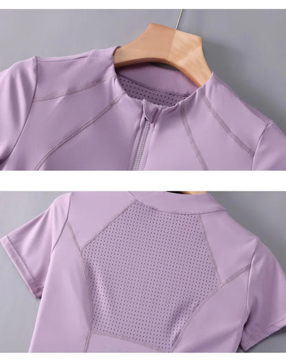DRUR 2pcs Tennis Skirt Set Women Summer Sports Suit 2 Piece Fitness Top Skort Sets Ladies Golf Wear Set Sportswear Outfits 2025