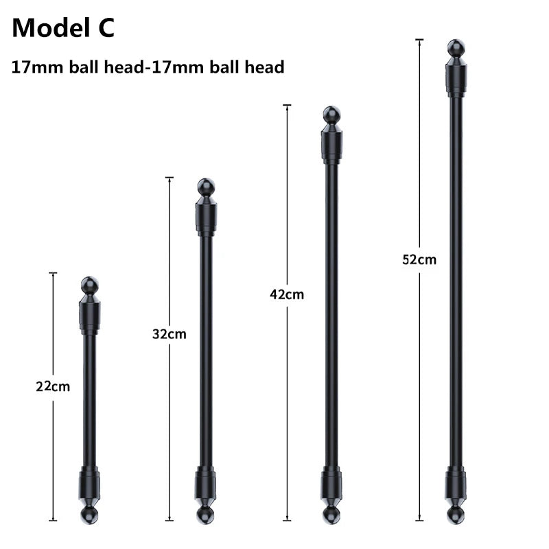 Flexible Arm Monopod Selfie Stick Rod Mount Holder Stands for Mobile Phones for Gopro Hero DJI OSMO Insta 360 Cameras Tripod