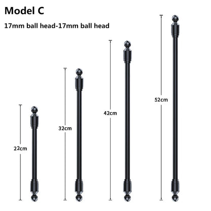Flexible Arm Monopod Selfie Stick Rod Mount Holder Stands for Mobile Phones for Gopro Hero DJI OSMO Insta 360 Cameras Tripod