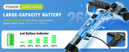 Electric BBQ Grill Brush with 3-Speed Settings 2600mAh Cordless Rechargeable Adjustable Angle Grill Cleaning Tool