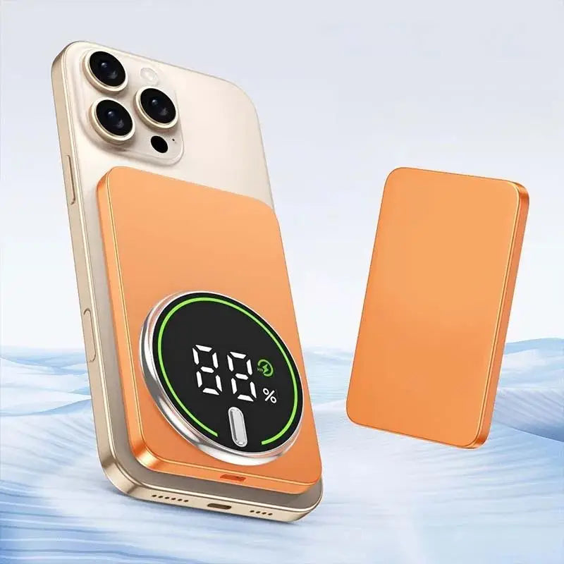 Magnetic Power Bank 10000mAh Wireless Powerbank 20W Slim Portable Battery Charger for MagSafe iPhone 17 16 15 14 13 12 Samsung