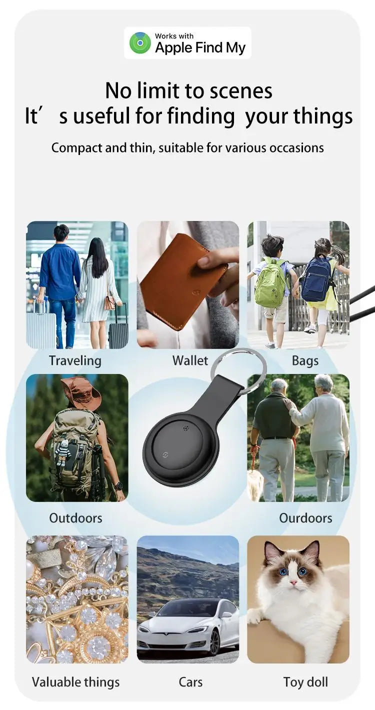 GPS Locator Global Positioning Pet Wallet Suitcase Car Tracking Elderly Kids Anti Getting Lost Finder For iPhone Find My
