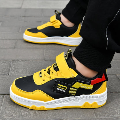 Kids Sneakers Cartoon Casual Shoes Boys Comfortable Sports Shoes Outdoor Nonslip Tennis Shoes Children Lightweight Running Shoes