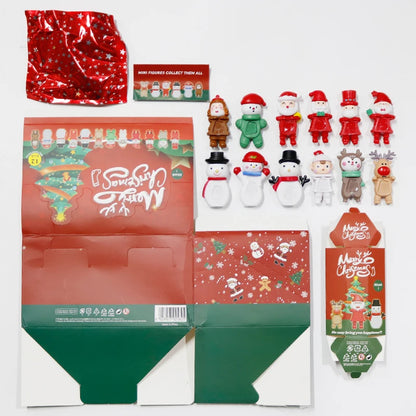 2025 NEW Anime Sunnys Angels Christmas Advent Calendar Blind box Cartoon Cute Toys Children Christmas Countdown Xmas Gifts