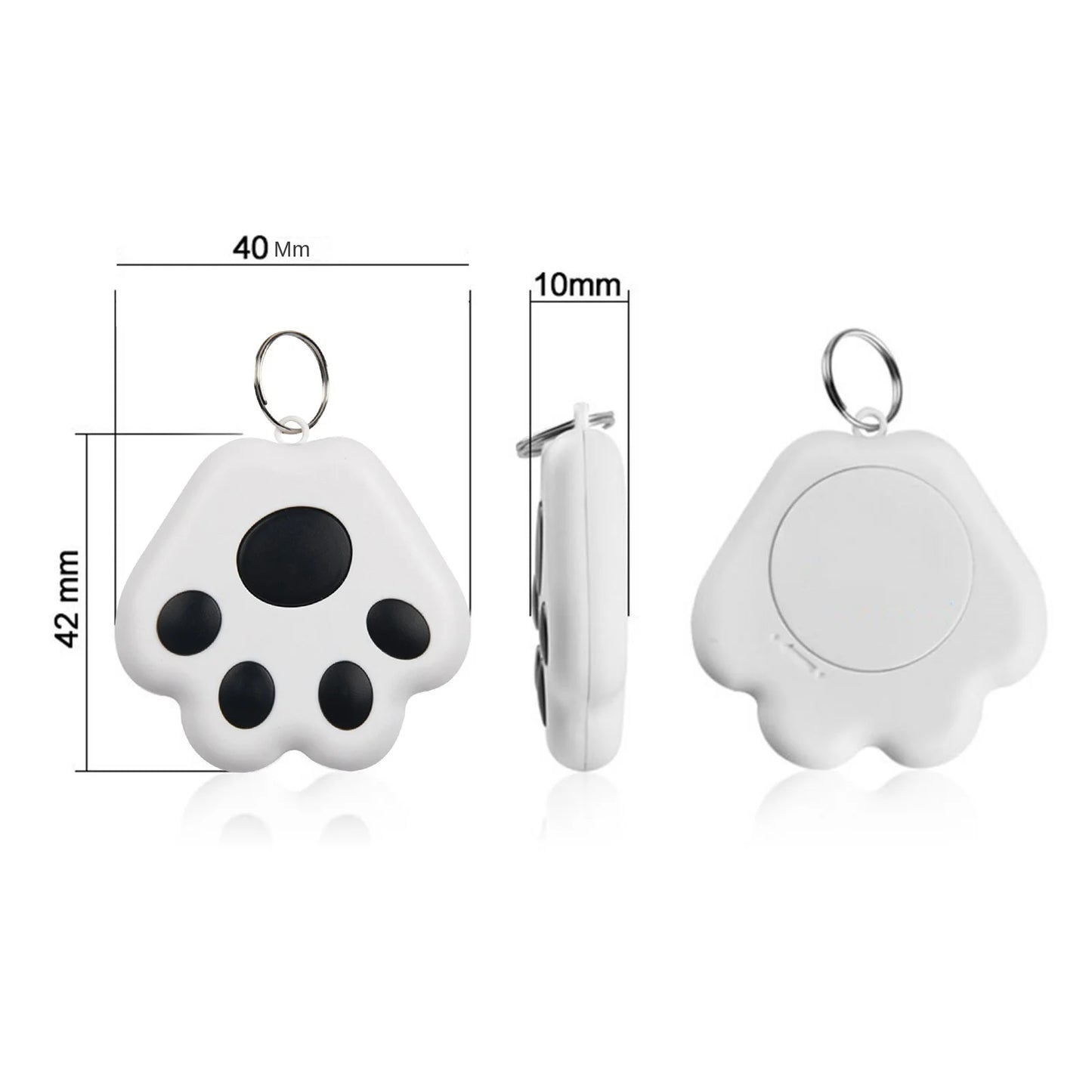Mini GPS Locator Anti-Lost Device Alarm Wallet Keychain Smart Tag Bluetooth Tracer Keychain Pet Child Luggage Tracker Key Finder