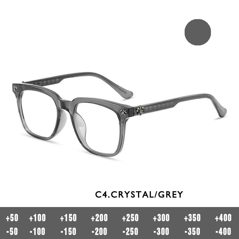 Reading Glasses Men - KANSEPT Rectangle Eyewear with Blue Light Lenses & Anti-Reflective Coating