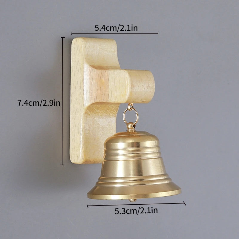 Wooden Door Bell Japanese Wind Chime Door Chime Room Decor Home Front Doorbell Landscape Bell Shopkeeper Remind Bell 풍경