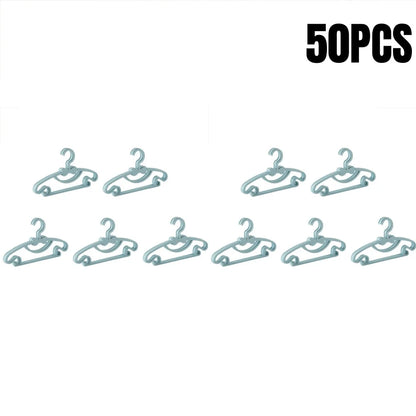 Baby Clothes Hangers - Slim Plastic Nursery Hanger Design | Anti Slip Kids Hangers