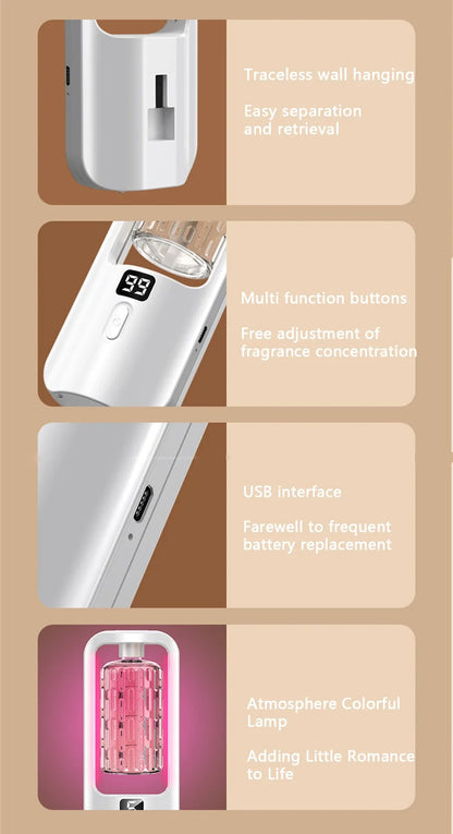 Essential Oil Diffuser  Humidifier - Aromatherapy Air Freshener for Home  Hotel - ZOOMNSTORE