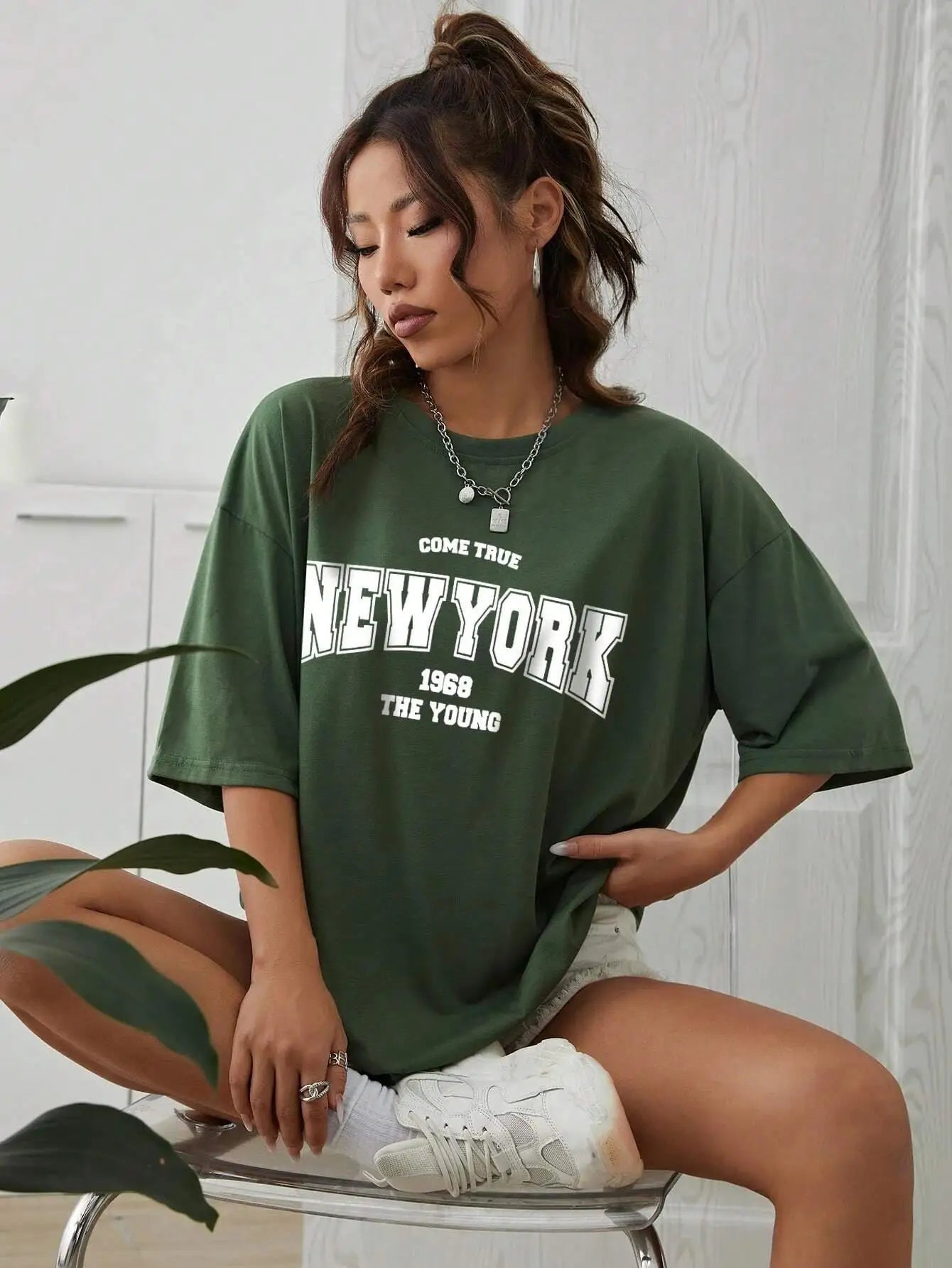 Plus Size Cotton T-Shirts - Women's Oversized Tees | Soft Breathable Summer Tops