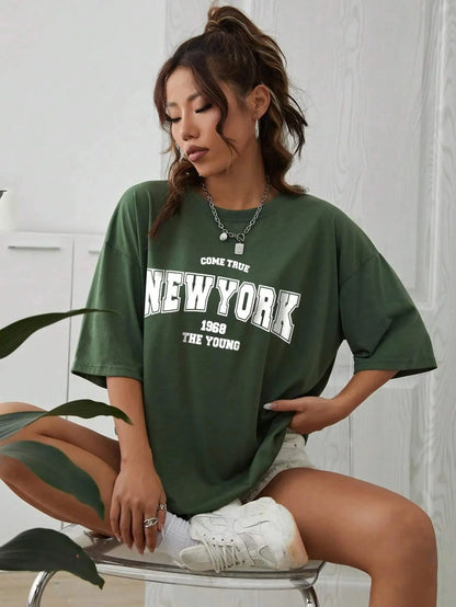 Plus Size Cotton T-Shirts - Women's Oversized Tees | Soft Breathable Summer Tops