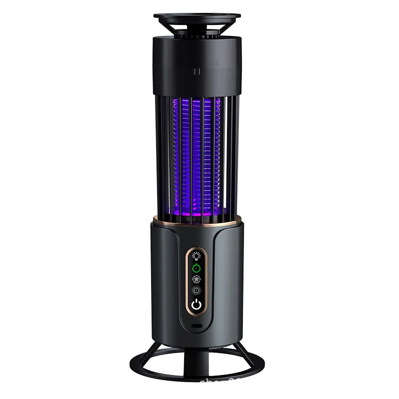 High-End Silent Wall-Hanging Electric Mosquito Lamp TYPE-C Rechargeable Portable Outdoor Insect Killer Hotel Mosquito Trap Lamp