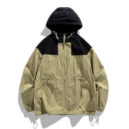 Summer New Hong Kong Style Couple Style Japanese and Korean Versatile Sunscreen Clothing Fashion Trend Versatile Outdoor Couple