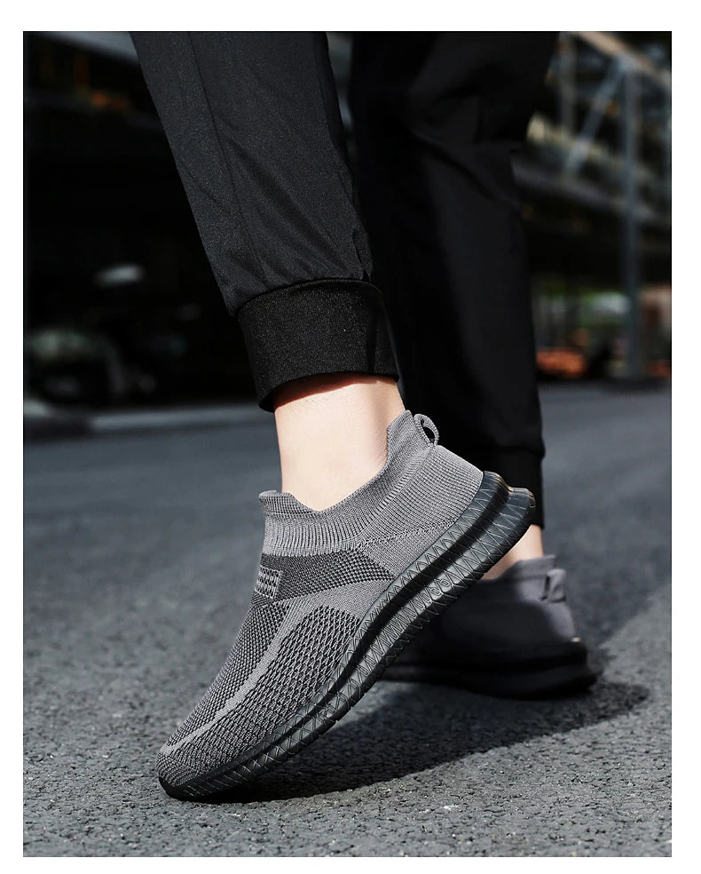 Men Sneakers Shoes For Men Lightweight Tenis Comfortable Mesh Breathable Casual Shoes Outdoor Walking Gym Shoes Size 39-46