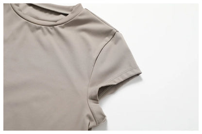 Women Yoga Top - Breathable Short Sleeve Shirt | Quick Dry Gym Top, Lightweight