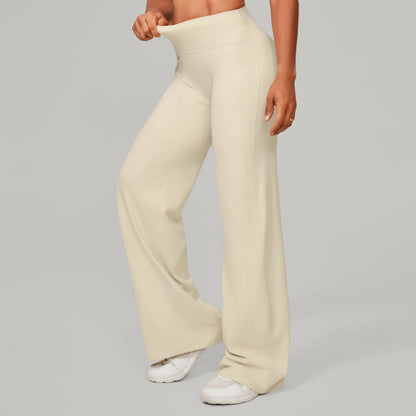 Women Yoga Pants – Soft Stretchy Fabric Full Length Leggings With Elastic Waist