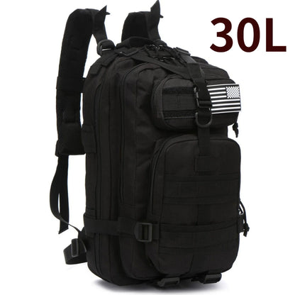 Waterproof Tactical Backpack - 30L50L Nylon Rucksack for Hiking Camping Fishing and Hunting