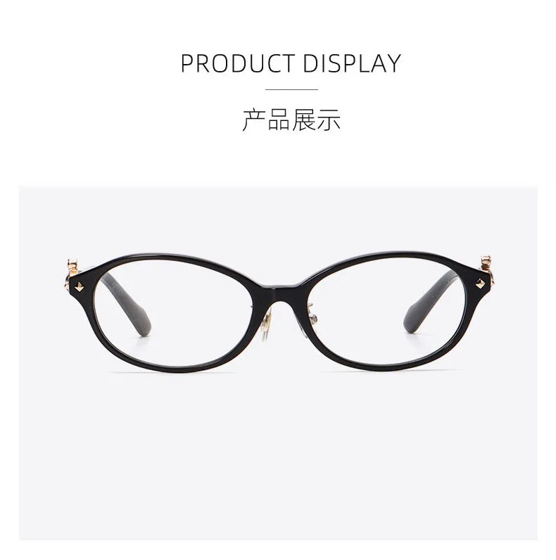 Elliptical Reading Glasses – Fashion Presbyopia Glasses With Anti Blue Light Lenses