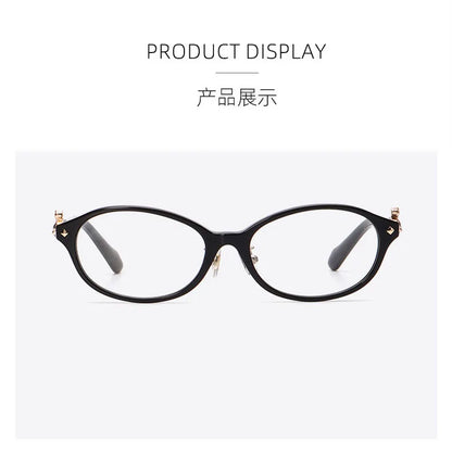 Elliptical Reading Glasses – Fashion Presbyopia Glasses With Anti Blue Light Lenses