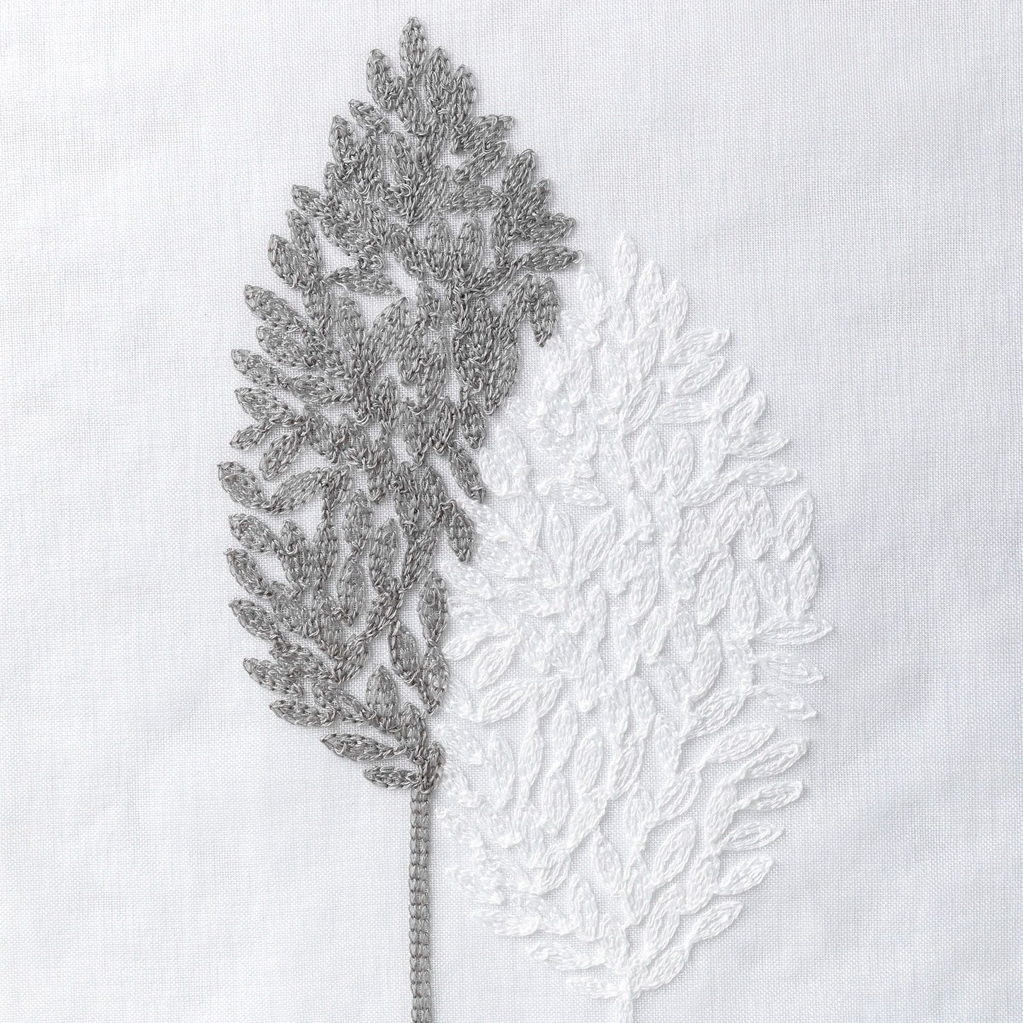 Long Sheer Curtain - Embroidered Voile Curtain Panels with Rod Pocket for Bedroom & Living Room