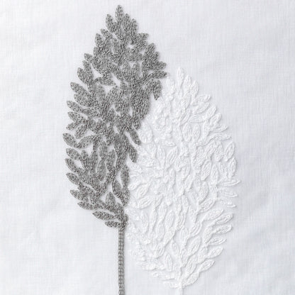 Long Sheer Curtain - Embroidered Voile Curtain Panels with Rod Pocket for Bedroom & Living Room