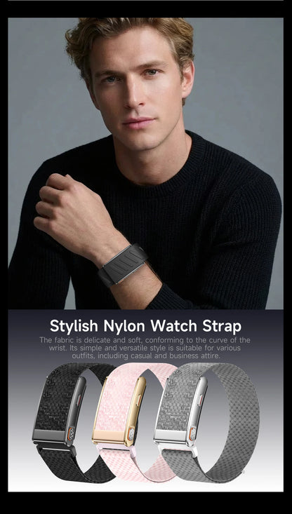 VWAR MG ECG+PPG Nursing Grade Smart Bracelet HRV Body Fat BMI Smart Band Body Temperature Men Women Health Sports Fitness Watch