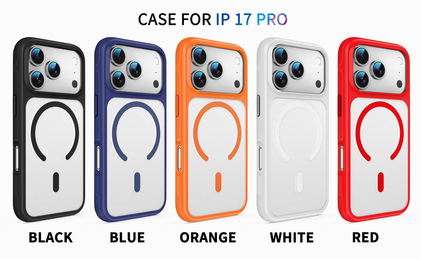 For Magsafe Skin Feel Transparent Phone Case For iPhone 17 16 15 Plus 14 13 12 Pro Max Air Metal Buttons Siliconen Bumper Cover
