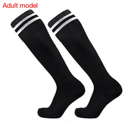 Adult Football Socks Hit Color Wear-resistant Children Kids Sport Long Socks Over Knee High Baseball Hockey Socks